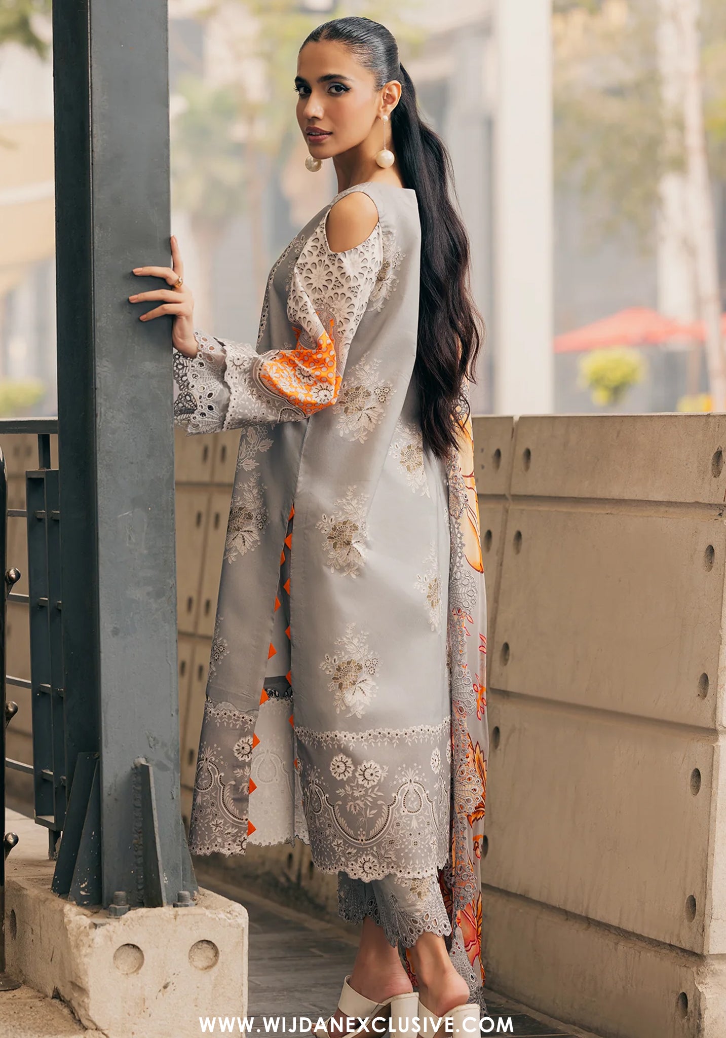 Infinity by Charizma | Unstitched Embroidered Lawn Collection - 2026 (IN6-05)