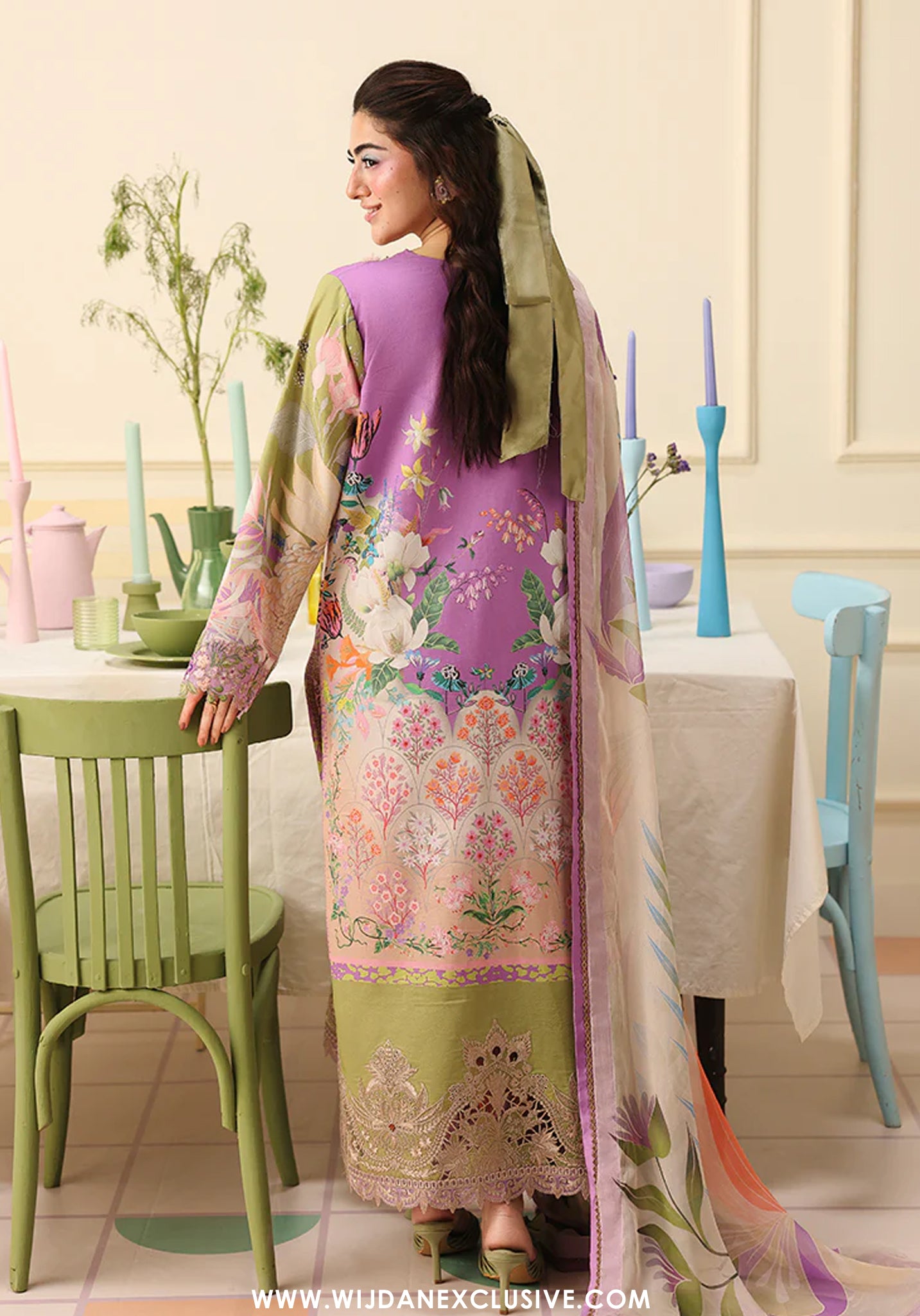 Soleil by Mushq | Unstitched Printed & Embroidered Lawn Collection - 2026 (LILAC WHIM)