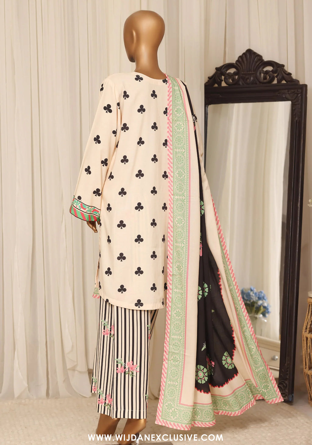 Sadabahar Stitched Printed Linen Collection - 2026 (D-05)