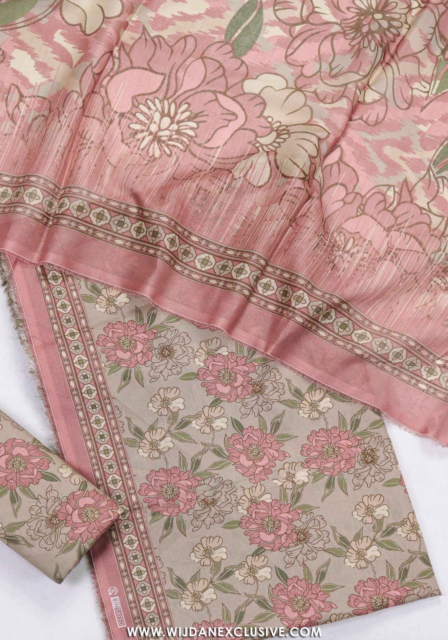 Bin Saeed Unstitched Printed Lawn Vol-III Collection - 2026 BS26UPL-005