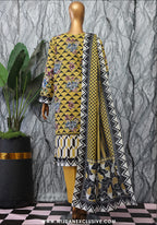 HZ Magic Unstitched Printed Lawn Collection Vol-02 MPC-05