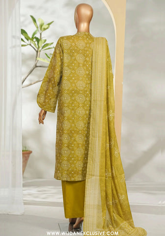 Bin Saeed Stitched Exclusive Printed Lawn Vol-I Collection - 2026 BSE-05-MEHANDI