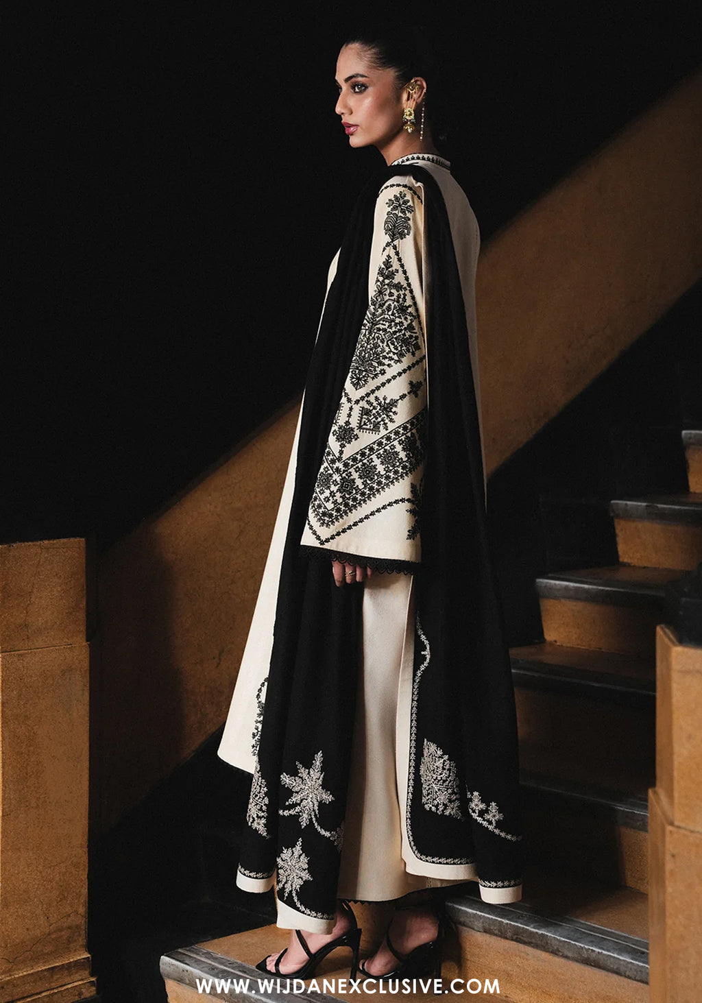 Jugnu by Hussain Rehar | Unstitched Karandi Embroidered Collection - 2026 (NIGAH)