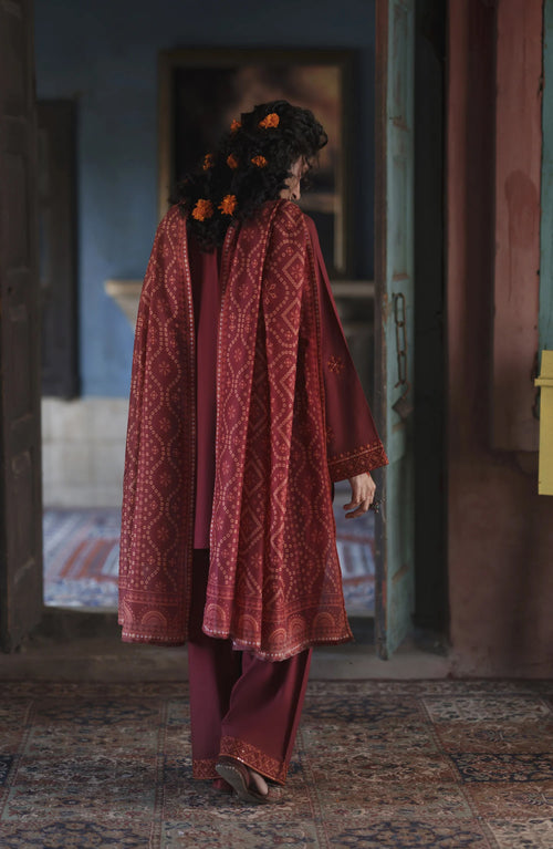 Before Sunset by Casual Lite | Stitched Embroidered Cotton Lawn Collection - 2026 (D-05)