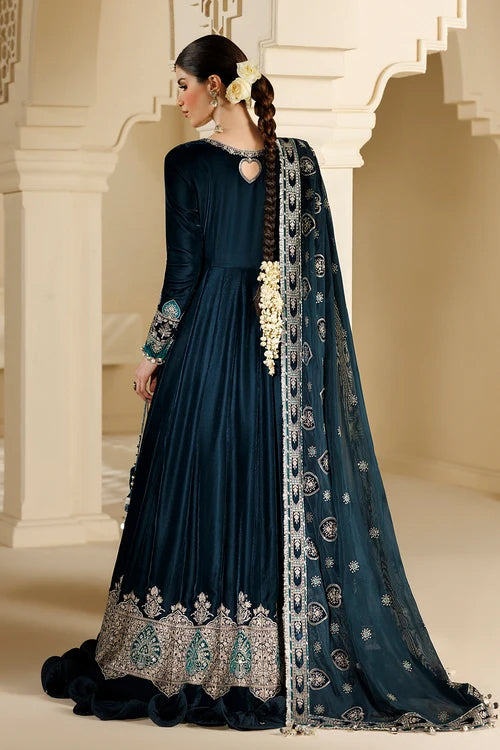 Chandni by Jazmin | Unstitched Embroidered Velvet Formal Collection - 2026 (D-09)