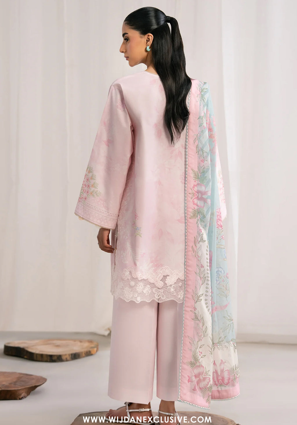 Nysa by Seran | Unstitched Printed & Embroidered Cambric Collection'26 (AVELIE)