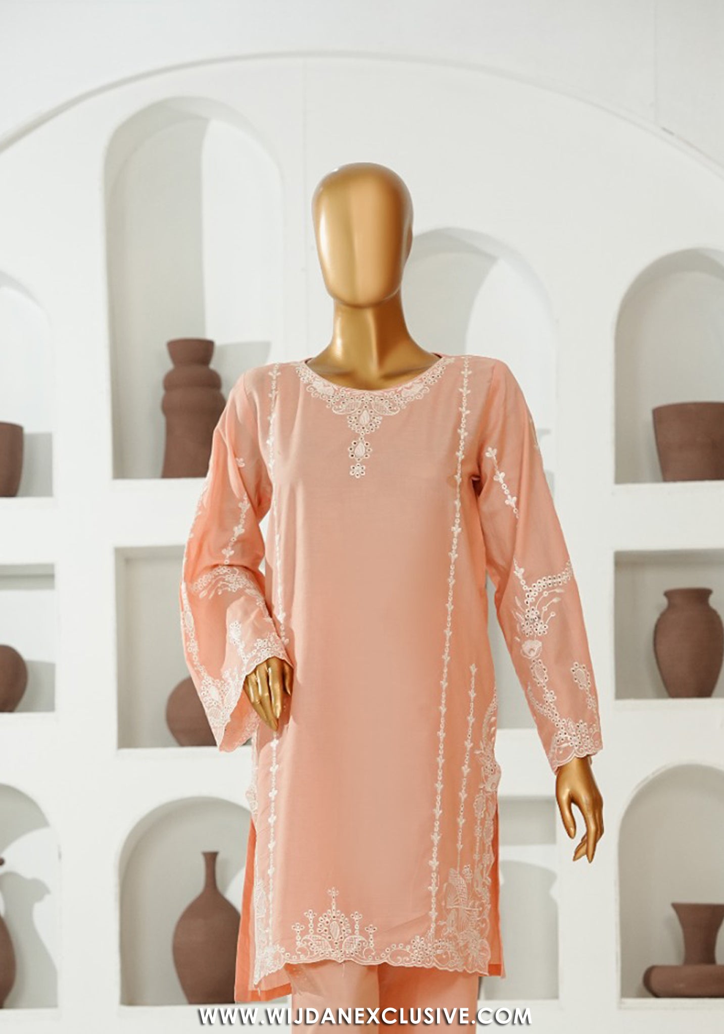 Aaramé Stitched 2PC Co-ords Cotton Embroidered Collection - 2026 (D-05)