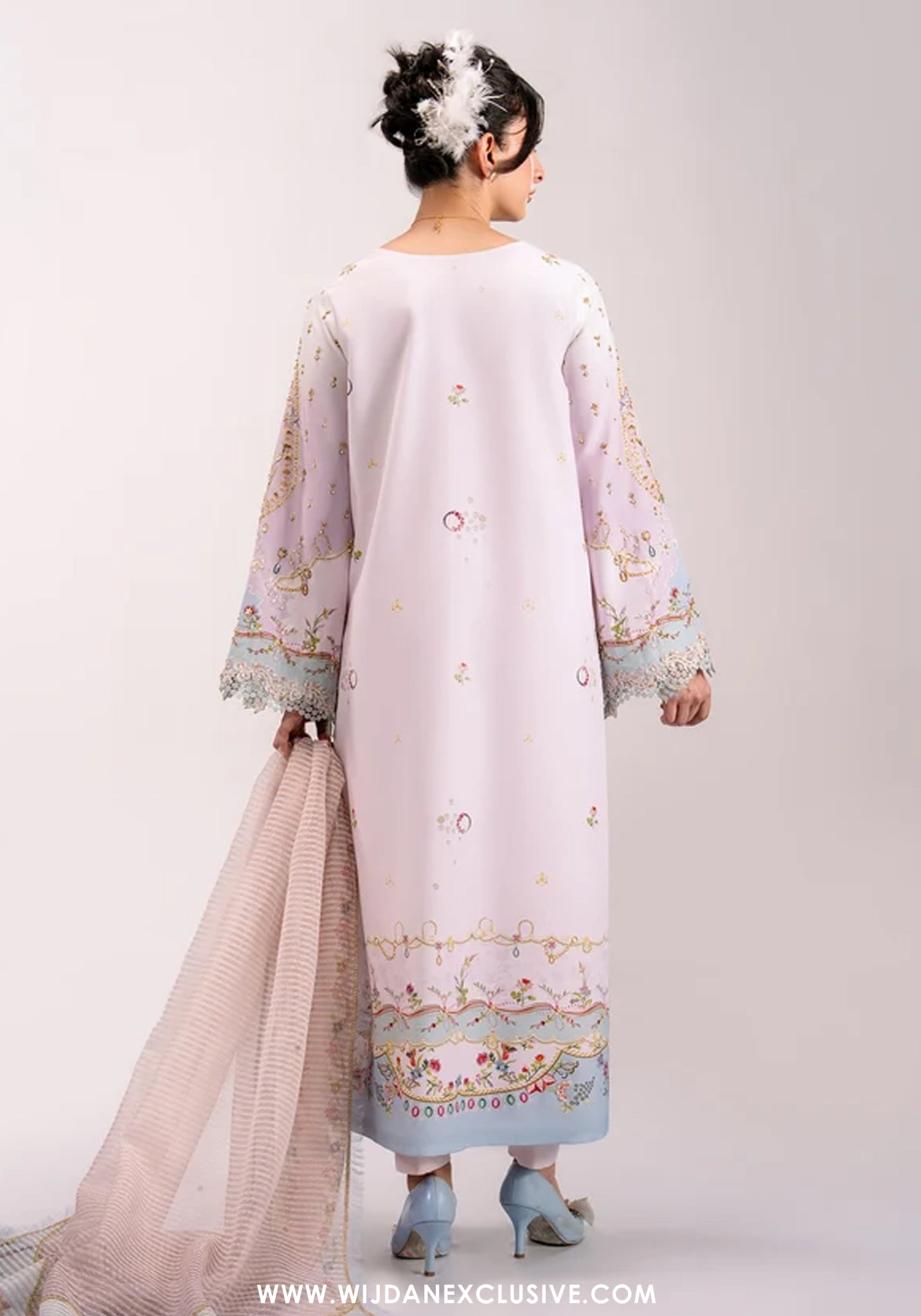 Luxe by Qalamkar | Unstitched Embroidered Silk Formal Collection - 2026 (NOA)