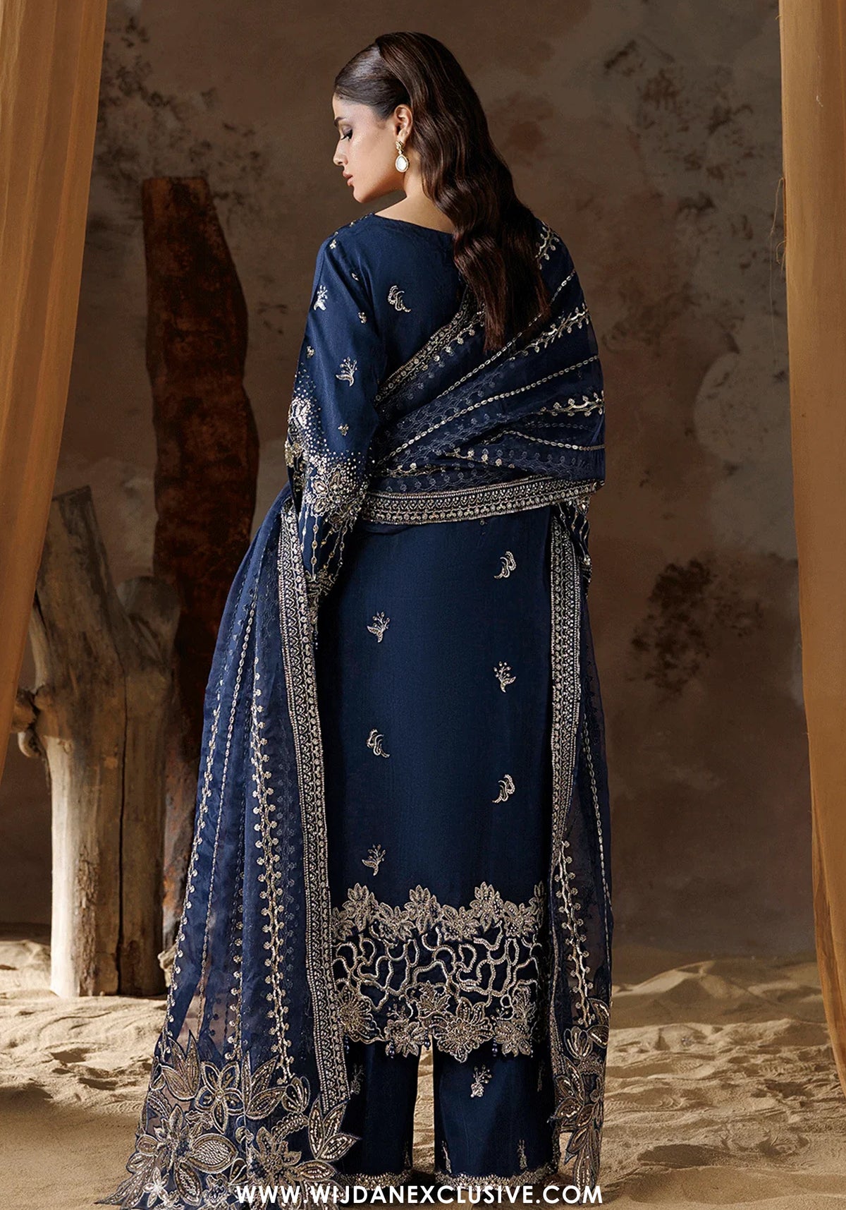 Shehnai by Ramsha | Unstitched Luxury Formal Raw Silk Collection'26 (SS-205)