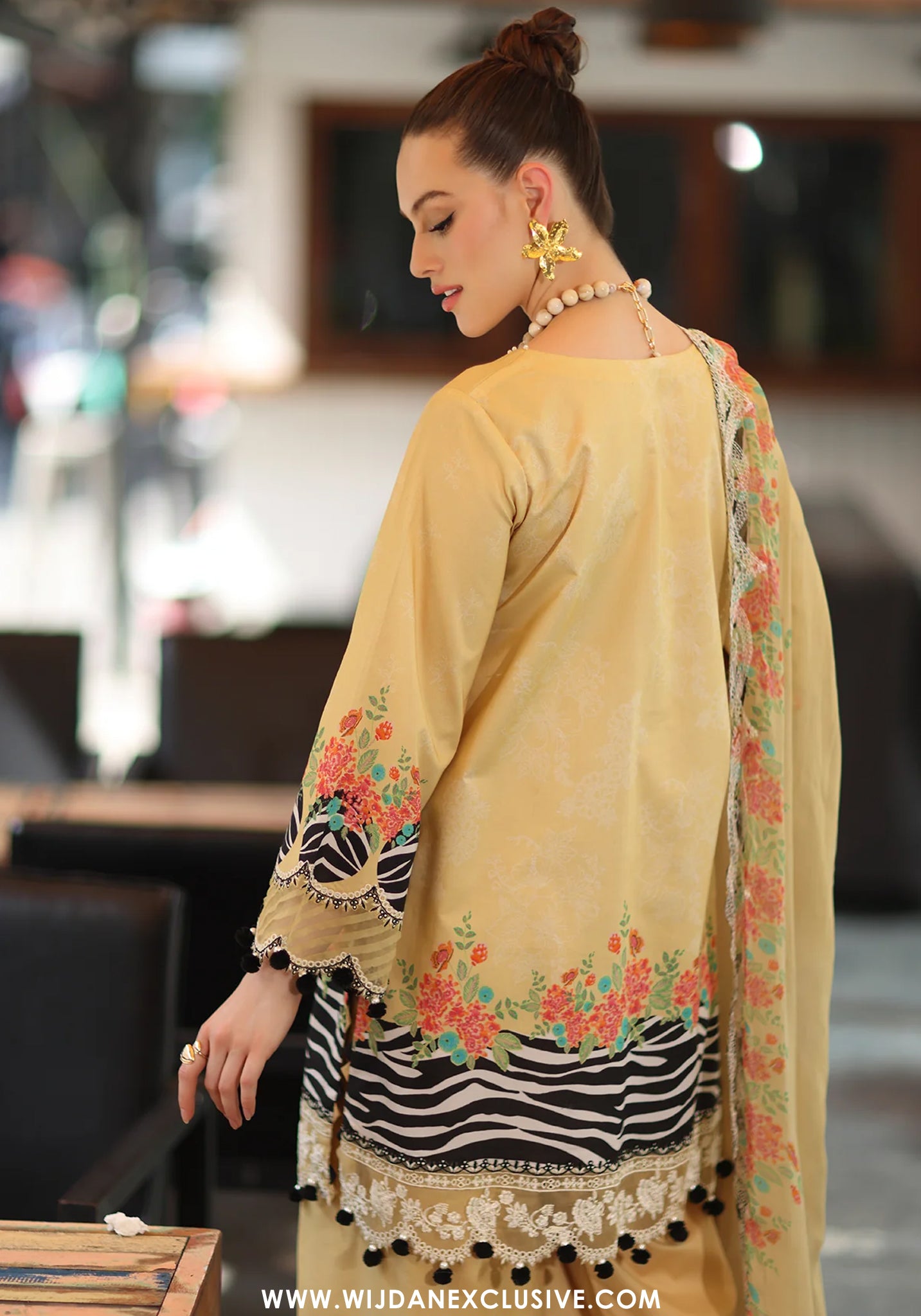 Combination by Charizma | Unstitched Embroidered Lawn Collection Vol - I (CC6-06)