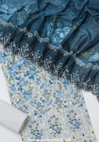 Bin Saeed Unstitched Embroidered Cambric Lawn Collection - 2026 (D-05)