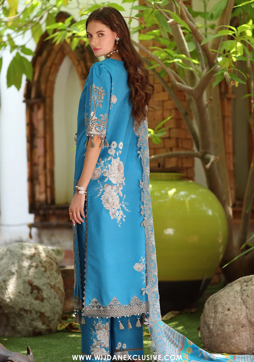 Reem by Charizma | Unstitched Embroidered Lawn Vol-01 Collection - 2026 (RM6- 03)