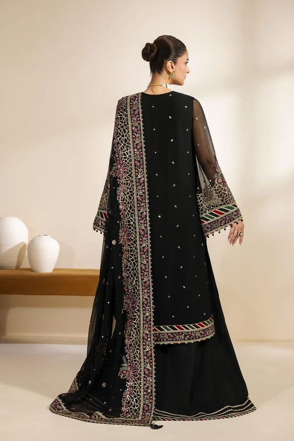 Meraki by Zarif | Unstitched Embroidered Chiffon Formal Collection - 2026 (MEHSKI)