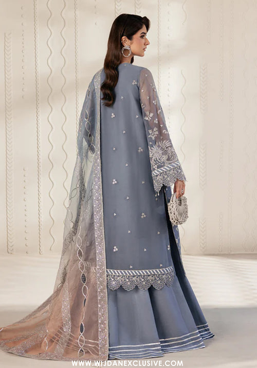 Bayaan by Zarif | Unstitched Formal Chiffon Collection - 2026 (NILMAH)