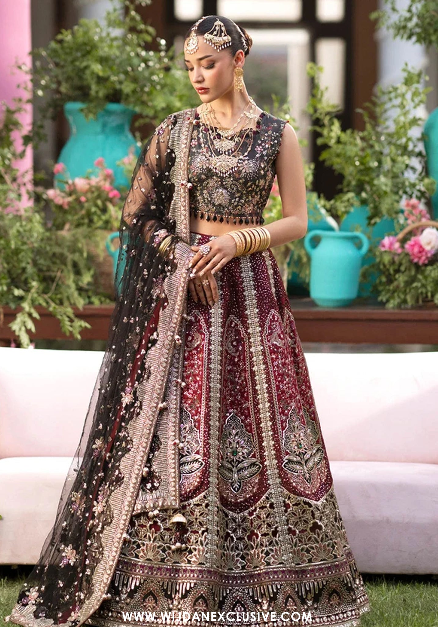 Nureh Jhoomro Unstitched Luxury Formals Collection - 2026 (NL-95)