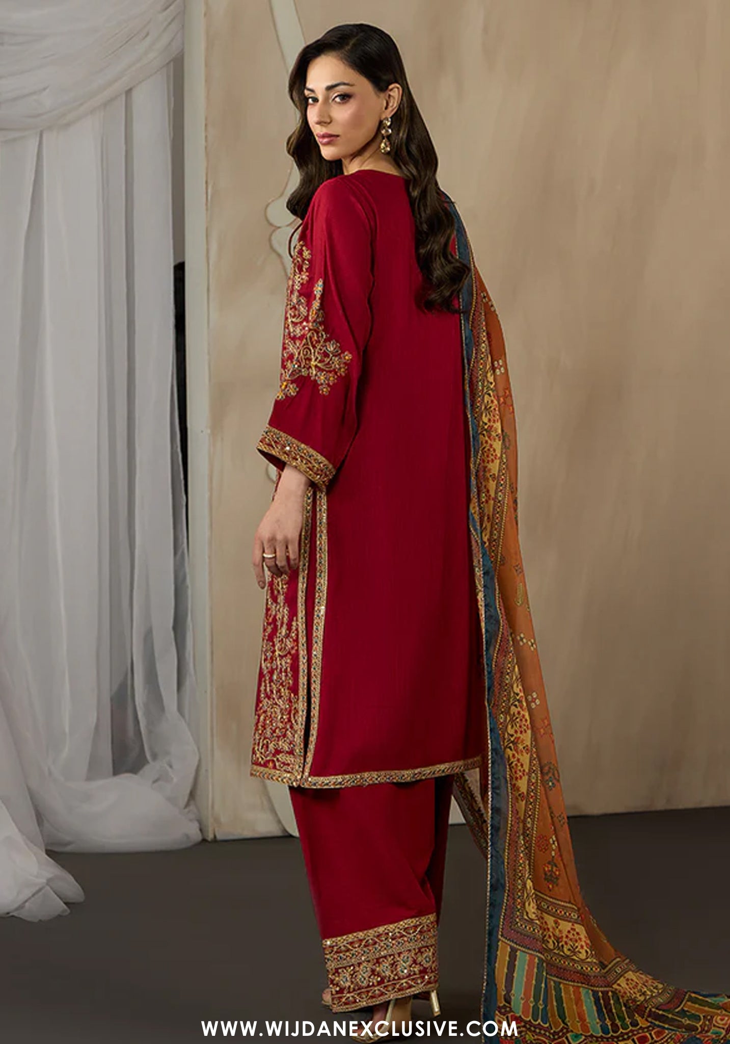 Zarif Stitched Raw Silk Embroidered Eid Collection - 2026 (ZRF-EMC 30)