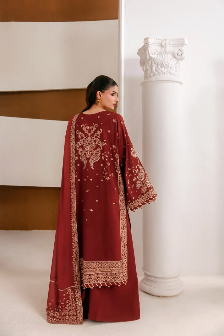 Florent Unstitched Embroidered Luxe Silk Formal Collecttion - 2026 (ELISE)