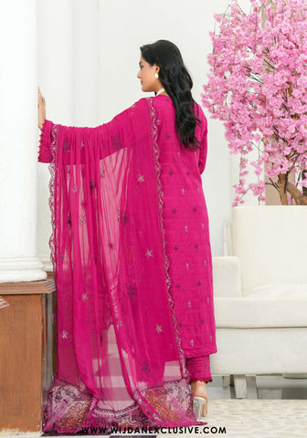 Cocktail Unstitched Embroidered Viscose Collection - 2025 D-07