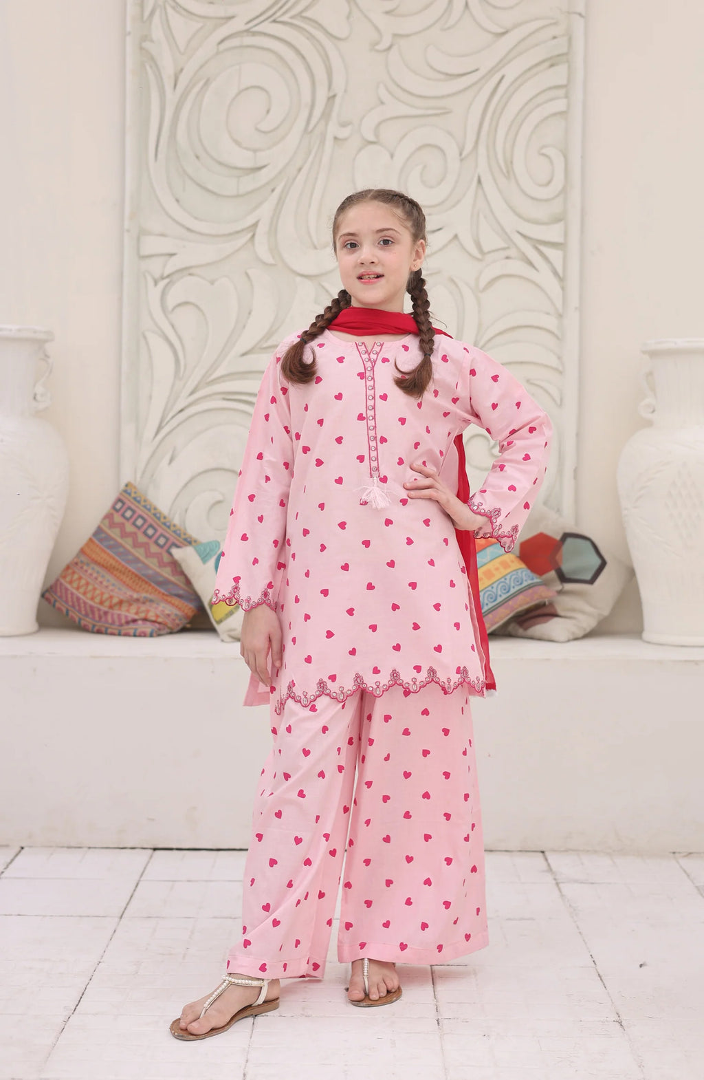 Guldasta by Shanzey Kids | Stitched Printed Cotton Collection - 2026 (SHK-7005)