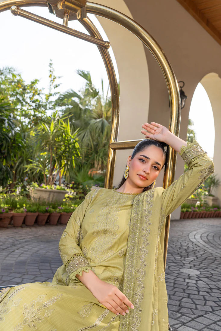 Marjjan Unstitched Embroidered Lawn Collection - 2026 (D-05)