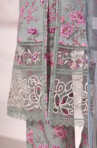 Sadabahar Stitched Festive Embroidered Viscose Collection - 2025 (LIGHT BLUE)