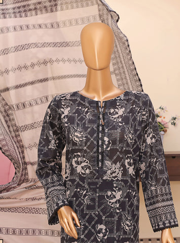 Mehak Embroidered Printed Lawn Vol-02 Collection'25 by HZ Textile MEC-506