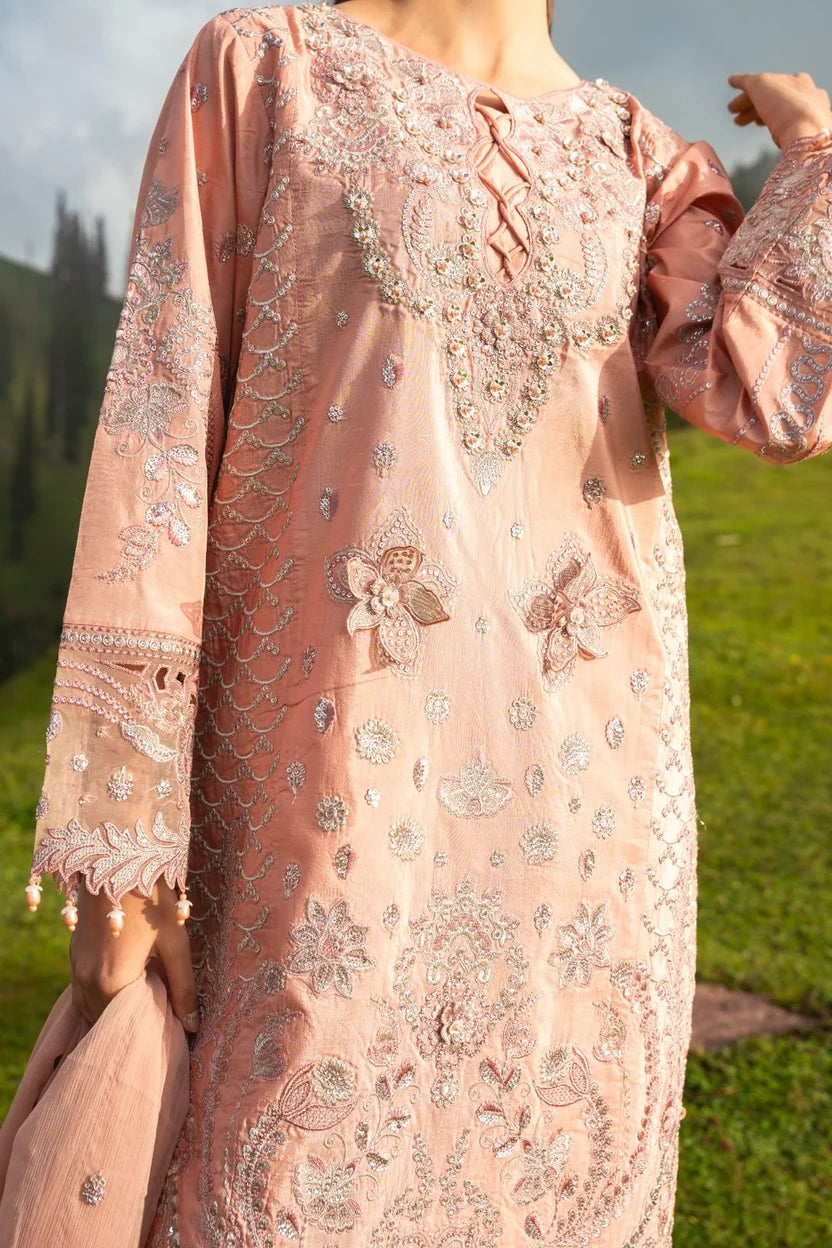 Dastaan by Zebtan | Unstitched Embroidered Formal Collection - 2026 (D-04)