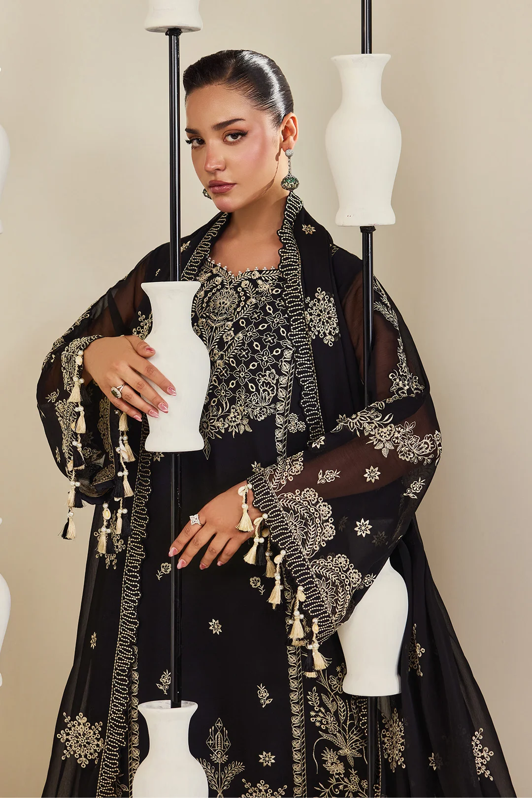 Dhaagay by Alizeh | Unstitched Embroidered Chiffon Formal Vol-05 Collection'26 (ZARLY)