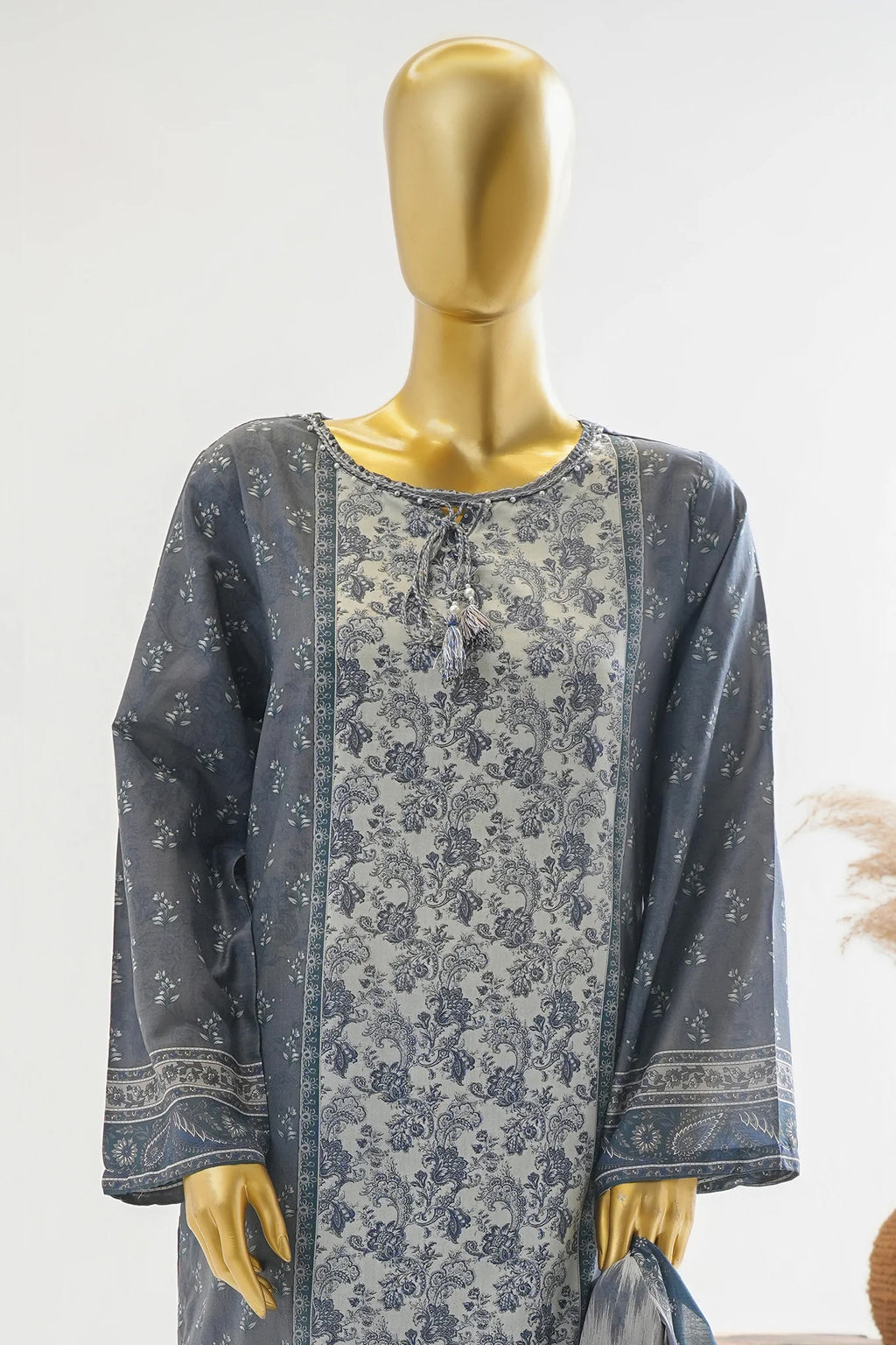Bin Saeed Stitched Exclusive Printed Lawn Vol-08 Collection – 2026 (D-05)