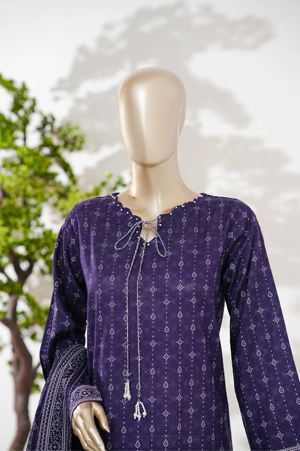 Bin Saeed Stitched Exclusive Printed Lawn Vol-06 Collection - 2026 (D-05)