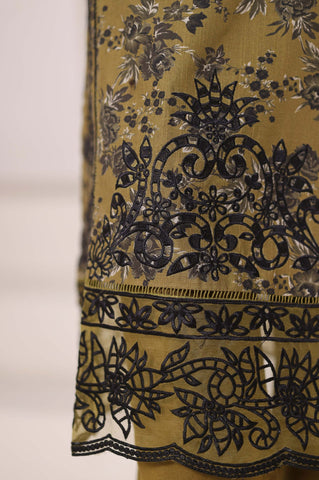 Sadabahar Signature Stitched Embroidered Khaddar Collection - 2025 (MEHNDI)