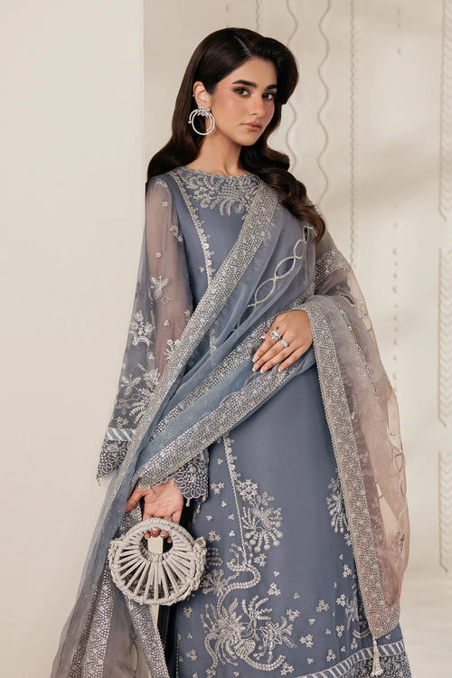 Bayaan by Zarif | Unstitched Formal Chiffon Collection - 2026 (NILMAH)