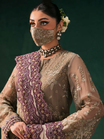 Flossie Kohinoor Unstitched Luxury Chiffon Collection - 2025 K-105