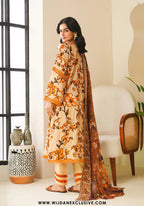 Ehaab Unstitched Printed Lawn Collection D-428