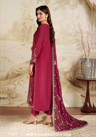 Zarif Saheera Unstitched Hand Embellished Edit - 2025 ZRF-02 Shamma