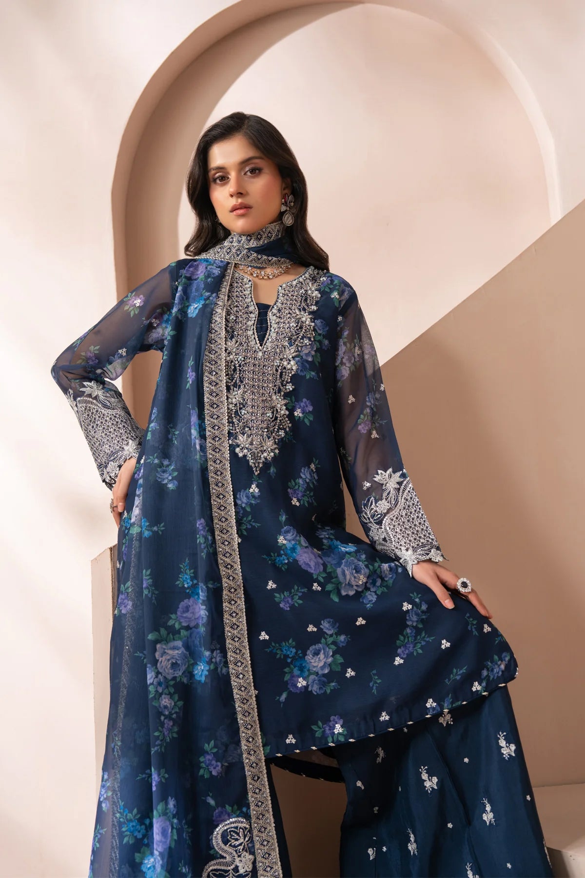 Xenia Deme Unstitched Embroidered Formal Collection - 2026 (OMAIRA)