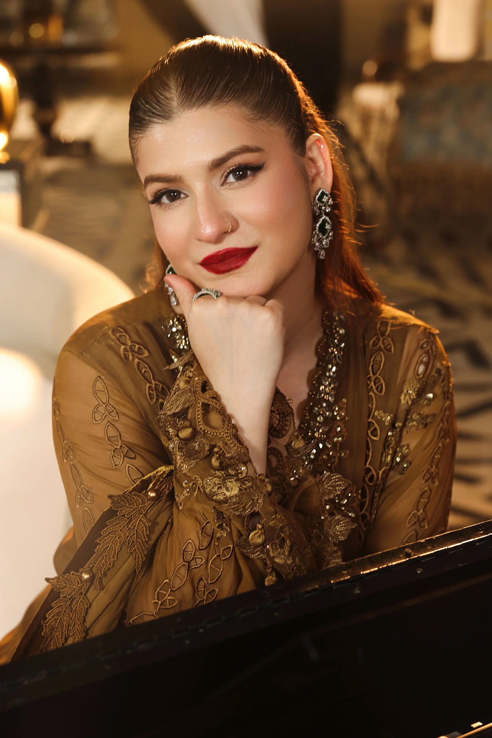Royale Tea Affair by Maria.B | Unstitched Chiffon Formal Collection - 2026 (D-05)