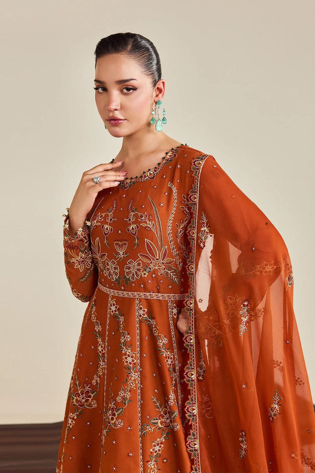 Dhaagay by Alizeh | Unstitched Embroidered Chiffon Formal Vol-05 Collection'26 (ZUMAR)