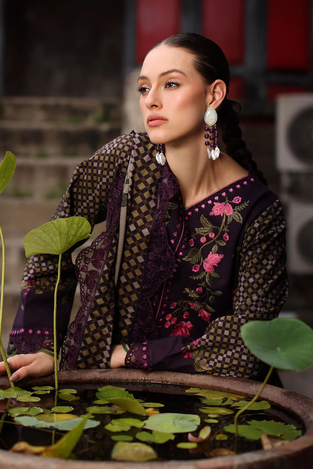 Combination by Charizma | Unstitched Embroidered Linen Collection - 2026 (CCW7-05)