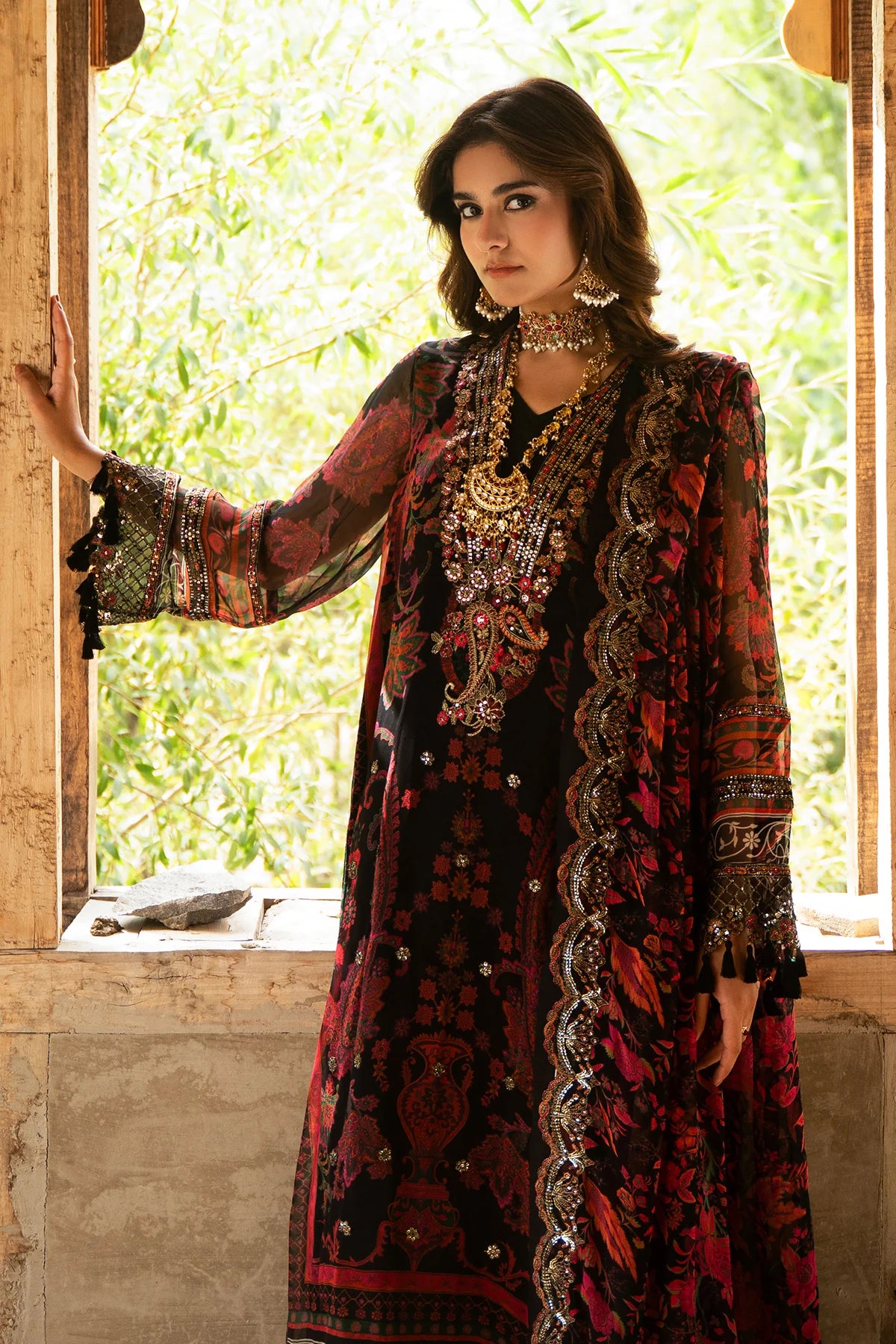 Vasal by Charizma | Unstitched Embroidered Luxury Formal Chiffon Collection'26 (VSLW6-16)