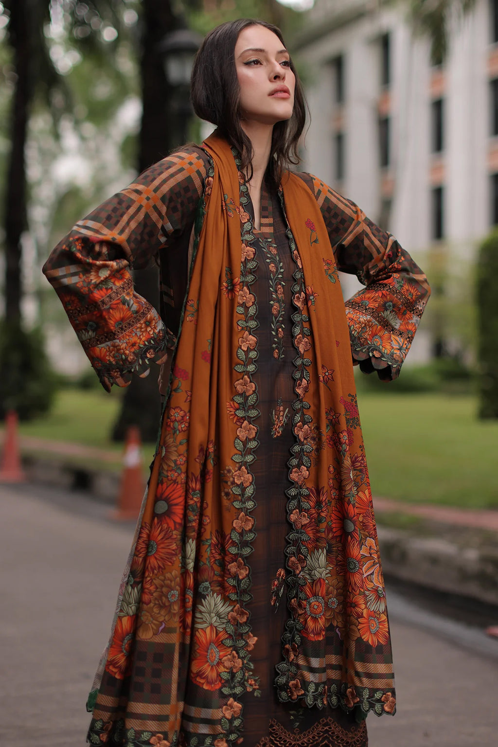 Aniiq by Charizma | Unstitched Embroidered Linen Vol-II Collection'26 (ANW7-15)