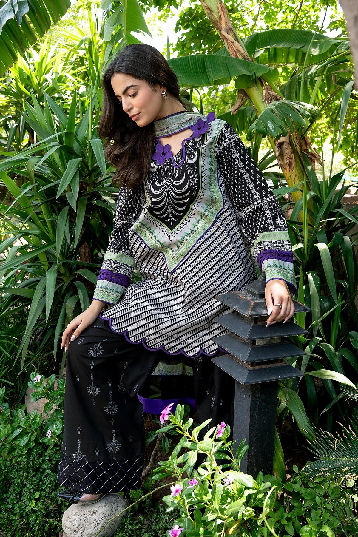 C-Prints by Charizma | Unstitched Printed Lawn Vol-03 Collection - 2026 (CP6-24)