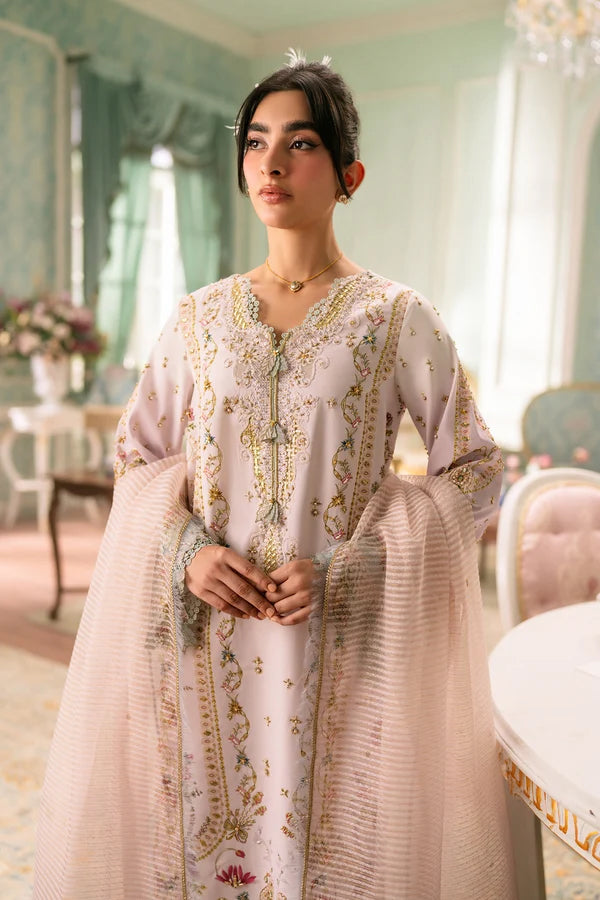 Luxe by Qalamkar | Unstitched Embroidered Silk Formal Collection - 2026 (NOA)