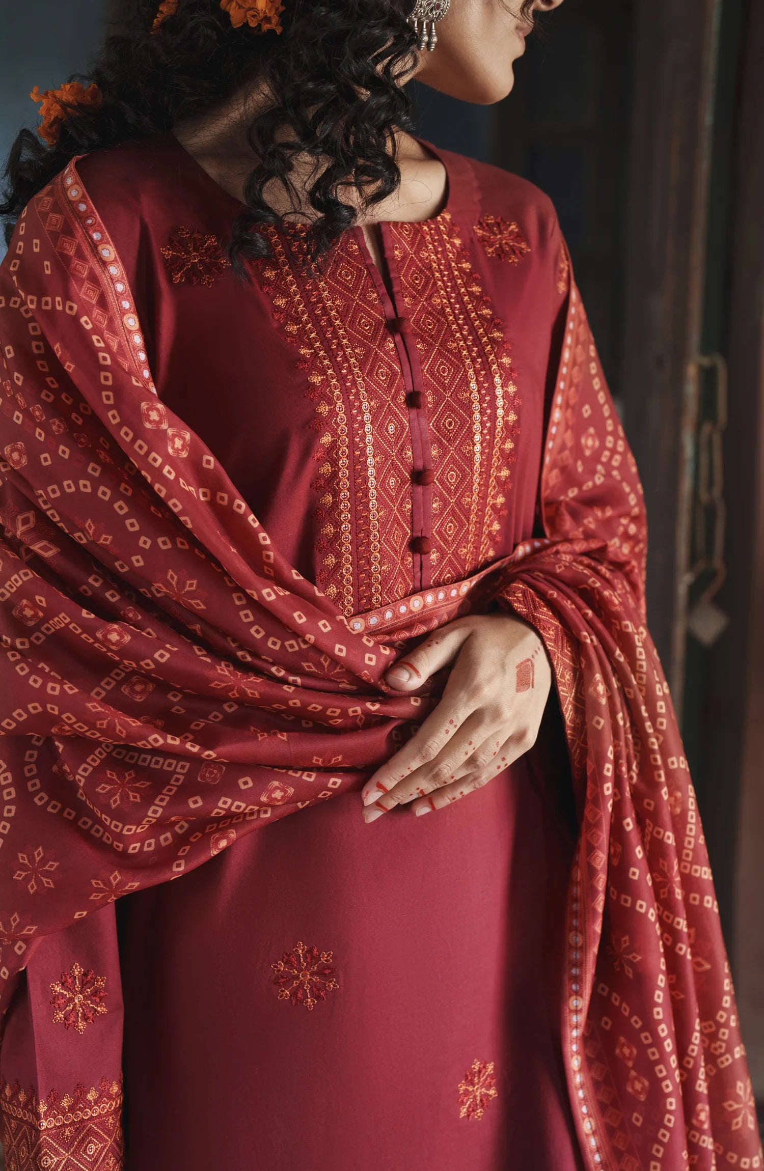 Before Sunset by Casual Lite | Stitched Embroidered Cotton Lawn Collection - 2026 (D-05)