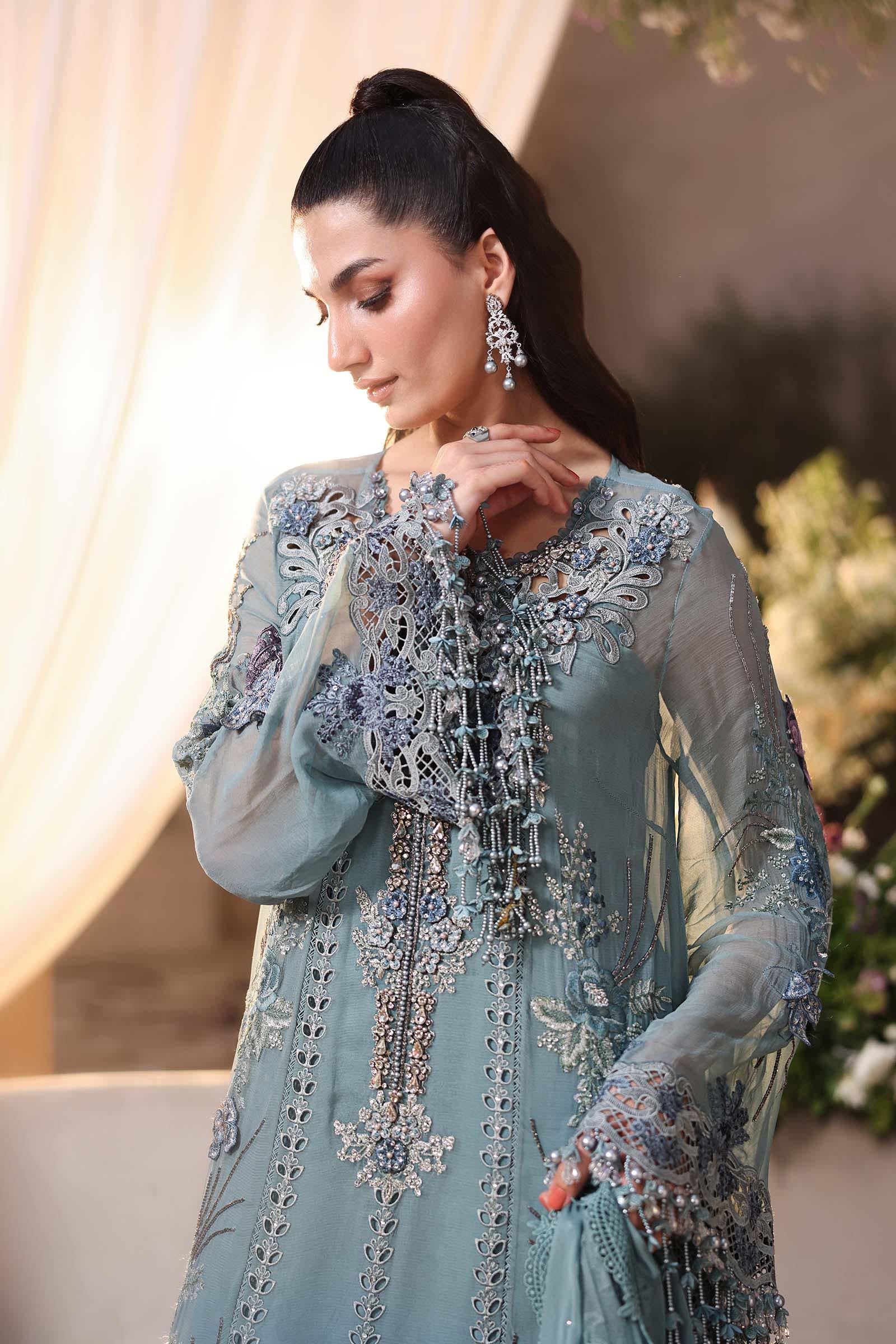 Tea Affair by Maria.B | Unstitched Formal Embroidered Chiffon Collection - 2026 (D-06)