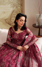Zarif Zaneera Unstitched Printed & Embroidered Formals Collection - 2025 (FALEK)