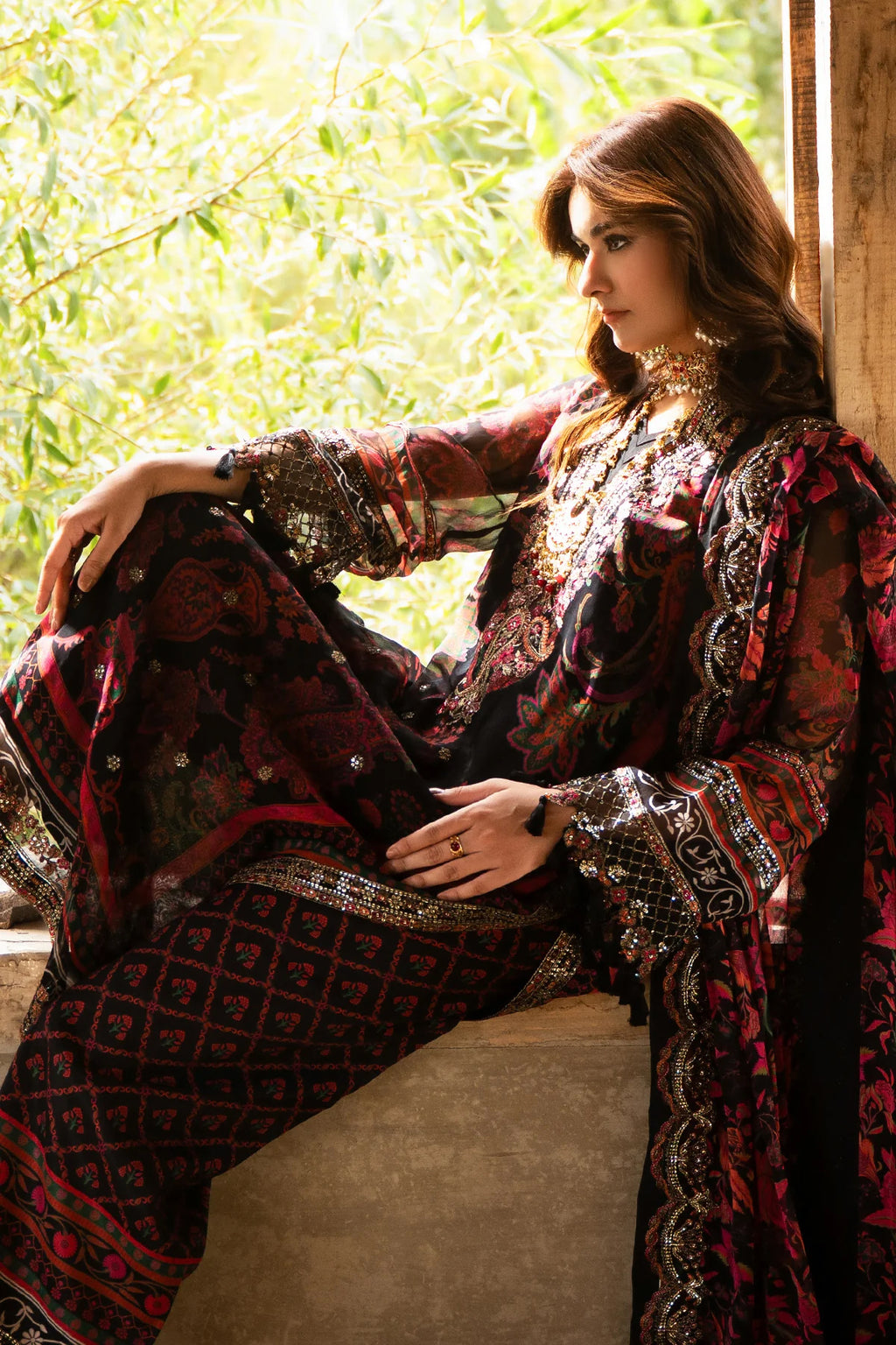 Vasal by Charizma | Unstitched Embroidered Luxury Formal Chiffon Collection'26 (VSLW6-16)