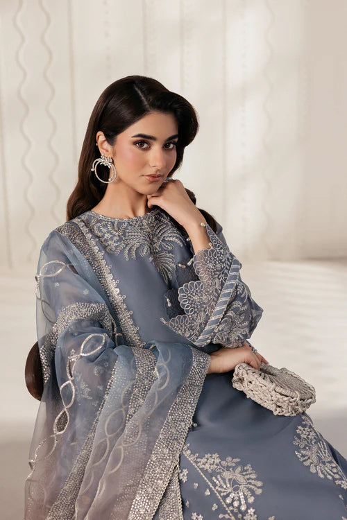 Bayaan by Zarif | Unstitched Formal Chiffon Collection - 2026 (NILMAH)