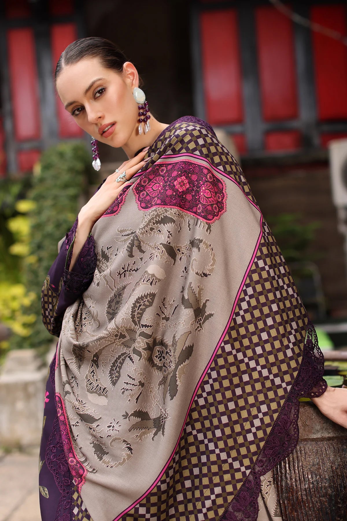 Combination by Charizma | Unstitched Embroidered Linen Collection - 2026 (CCW7-05)