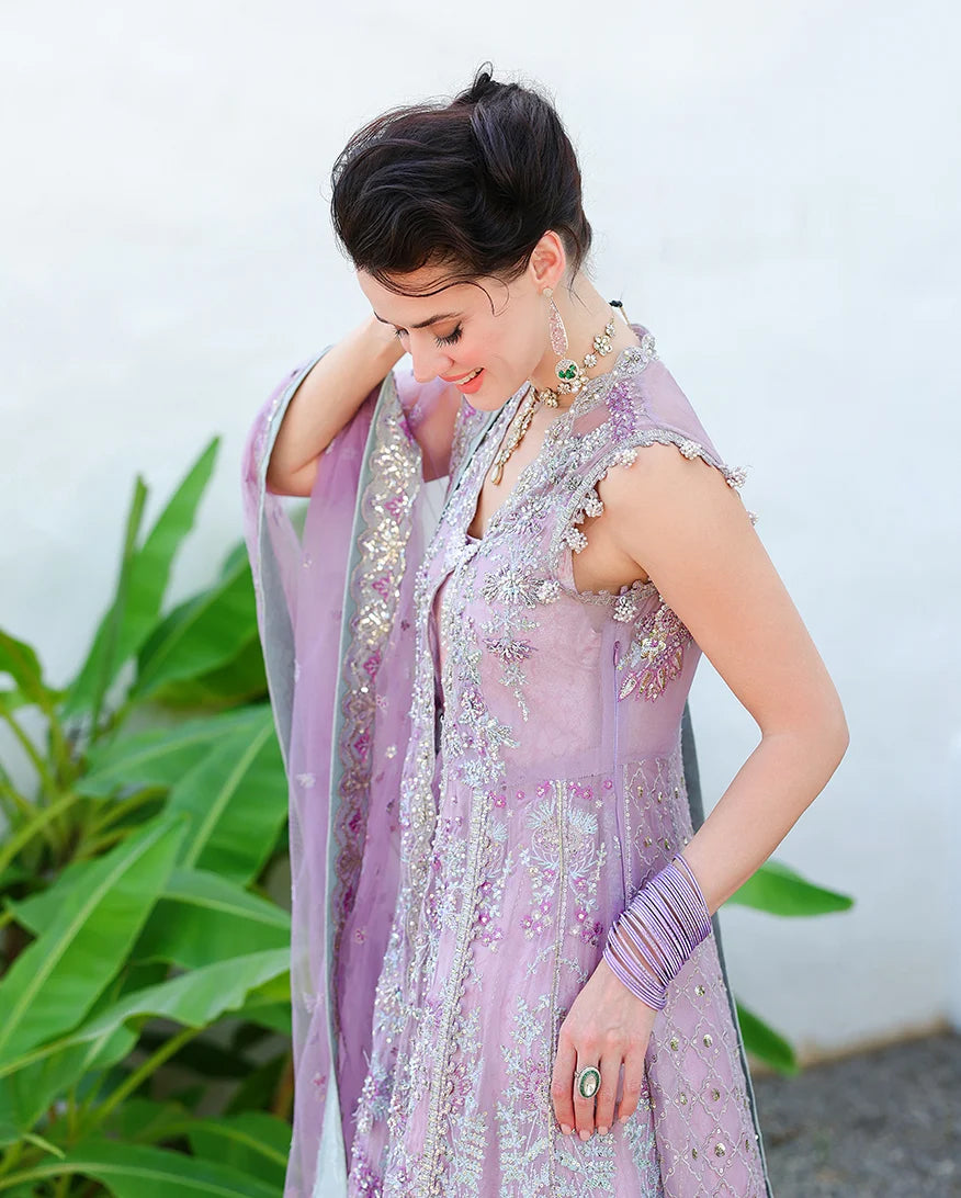 Bachelorette Chronicles by Mushq | Unstitched Embroidered Chiffon Collection'26 (MISS MISCHIEF)